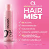 Brume cheveux naturelle Musc Blanc, application sur cheveux
