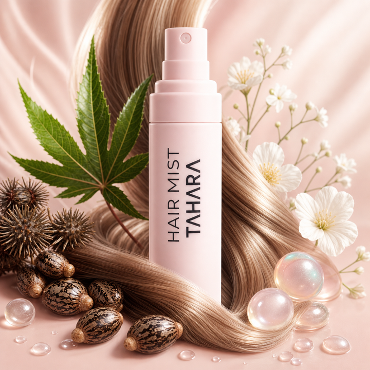 Brume cheveux naturelle à la provitamine B5 et huile de ricin
