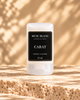 Crème à barbe CARAT 35 ml Musc Blanc — flacon blanc et étiquette noire