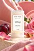 Musc Blanc Damas 35 ml — flacon nomade avec étiquette blanche et contour coloré