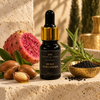 Huile anticernes avec argan, figue de Barbarie, nigelle et citronnelle