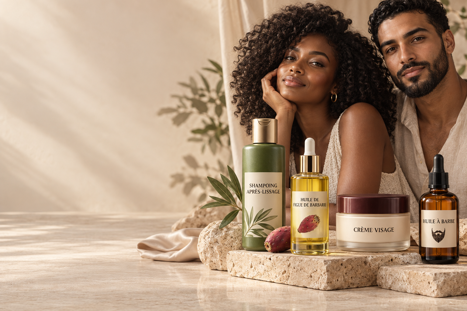 Soins cheveux, visage et barbe pour femme et homme